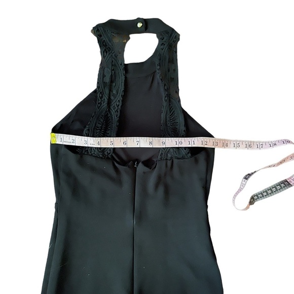 Lulu's Endlessly Alluring Black Lace Bodycon Dress Women's Small - Picture 7 of 12